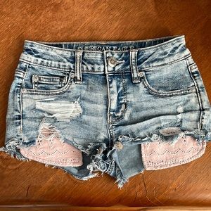 American Eagle jean shorts